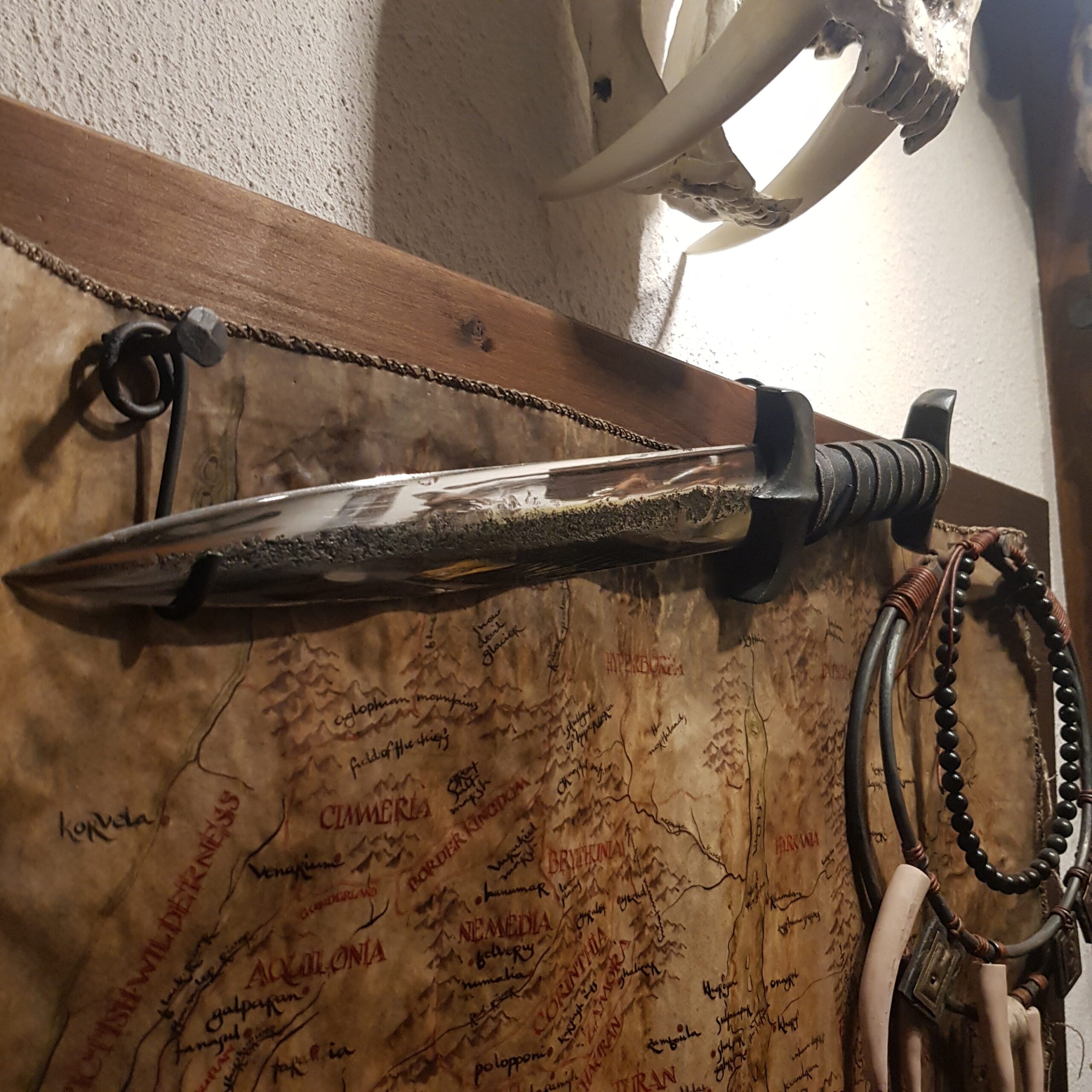 Conans nemedischer Dolch Replik (Conan's Nemedian dagger replica) 8