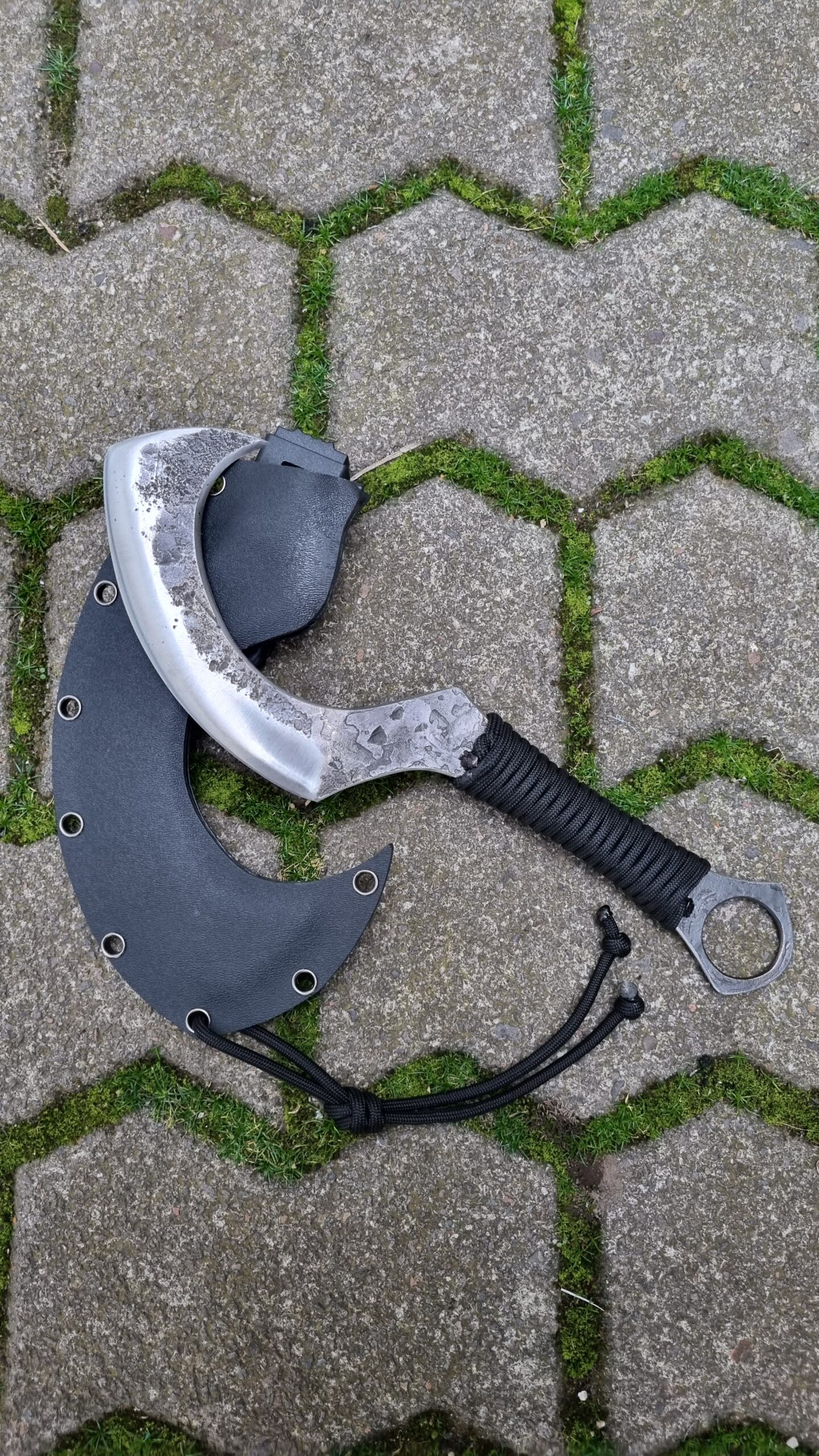 Handgeschmiedetes Mehrzweck und Arbeitsmesser (Hand-forged multi-purpose and utility knife) 3
