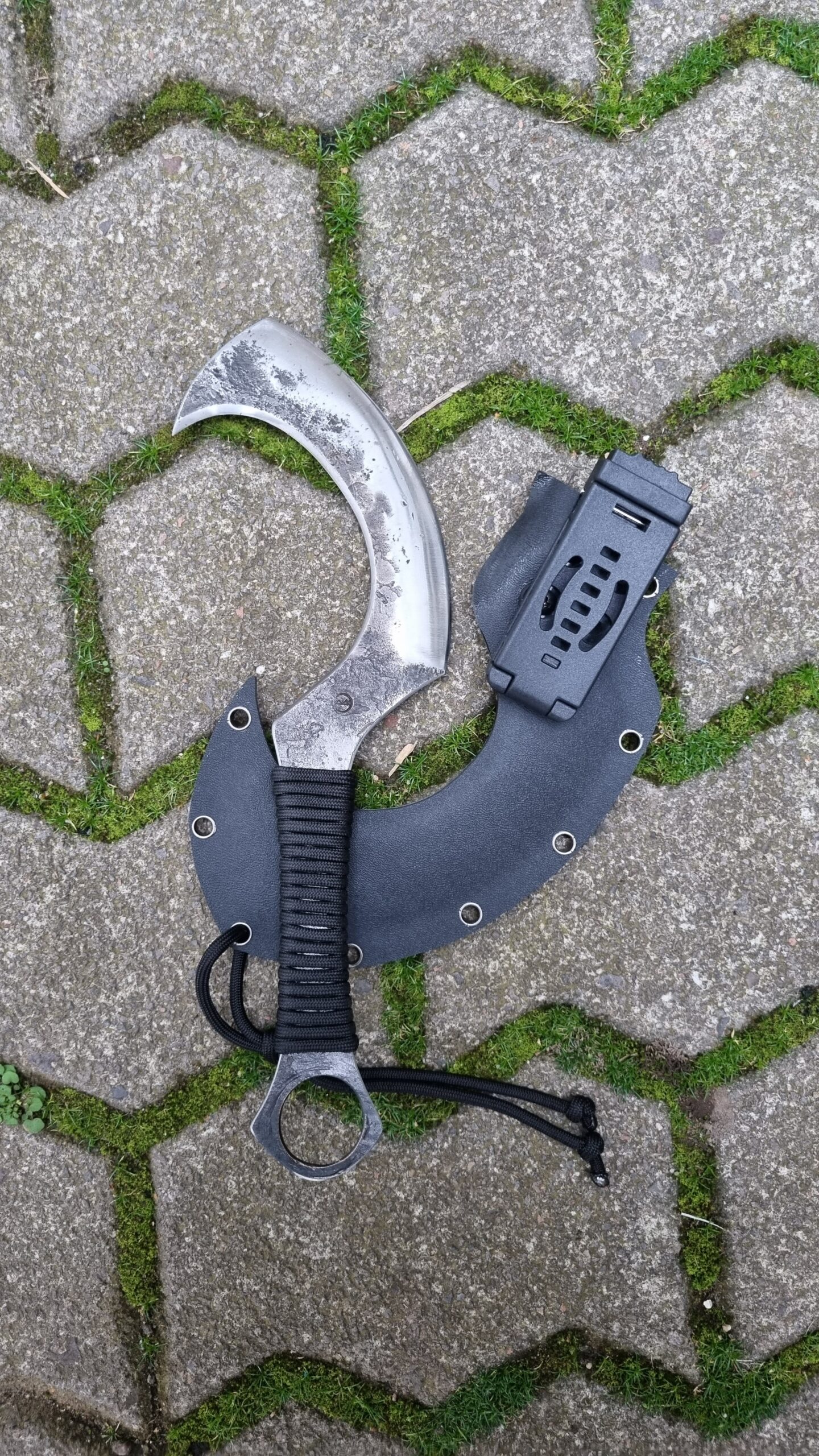 Handgeschmiedetes Mehrzweck und Arbeitsmesser (Hand-forged multi-purpose and utility knife) 2