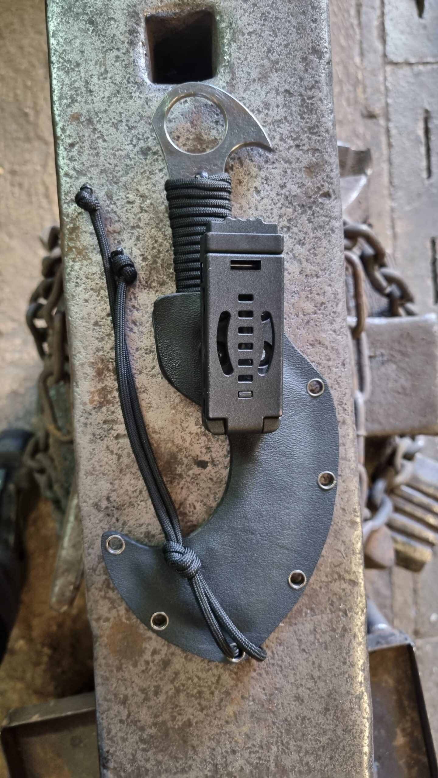 Handgeschmiedetes Allzweck-Arbeitsmesser (Hand-forged all-purpose utility knife) 3