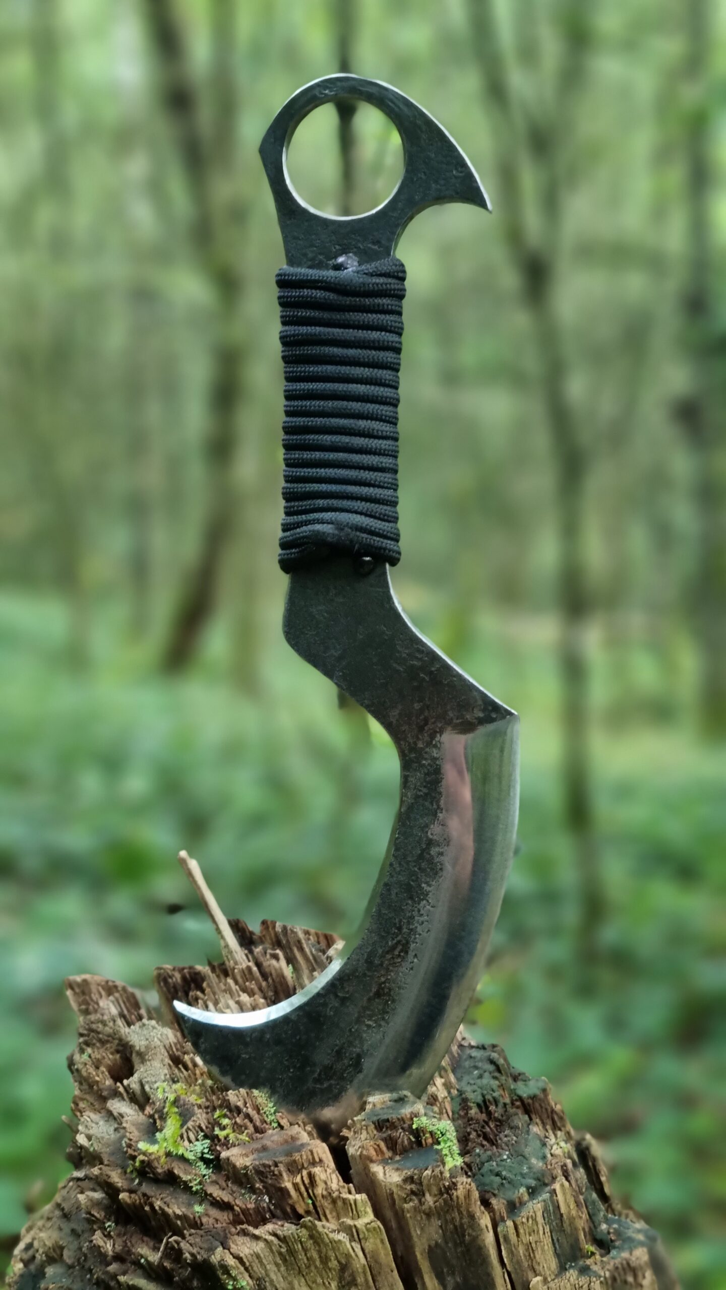 Handgeschmiedetes Universal-Arbeitsmesser (Hand-forged universal utility knife) 5