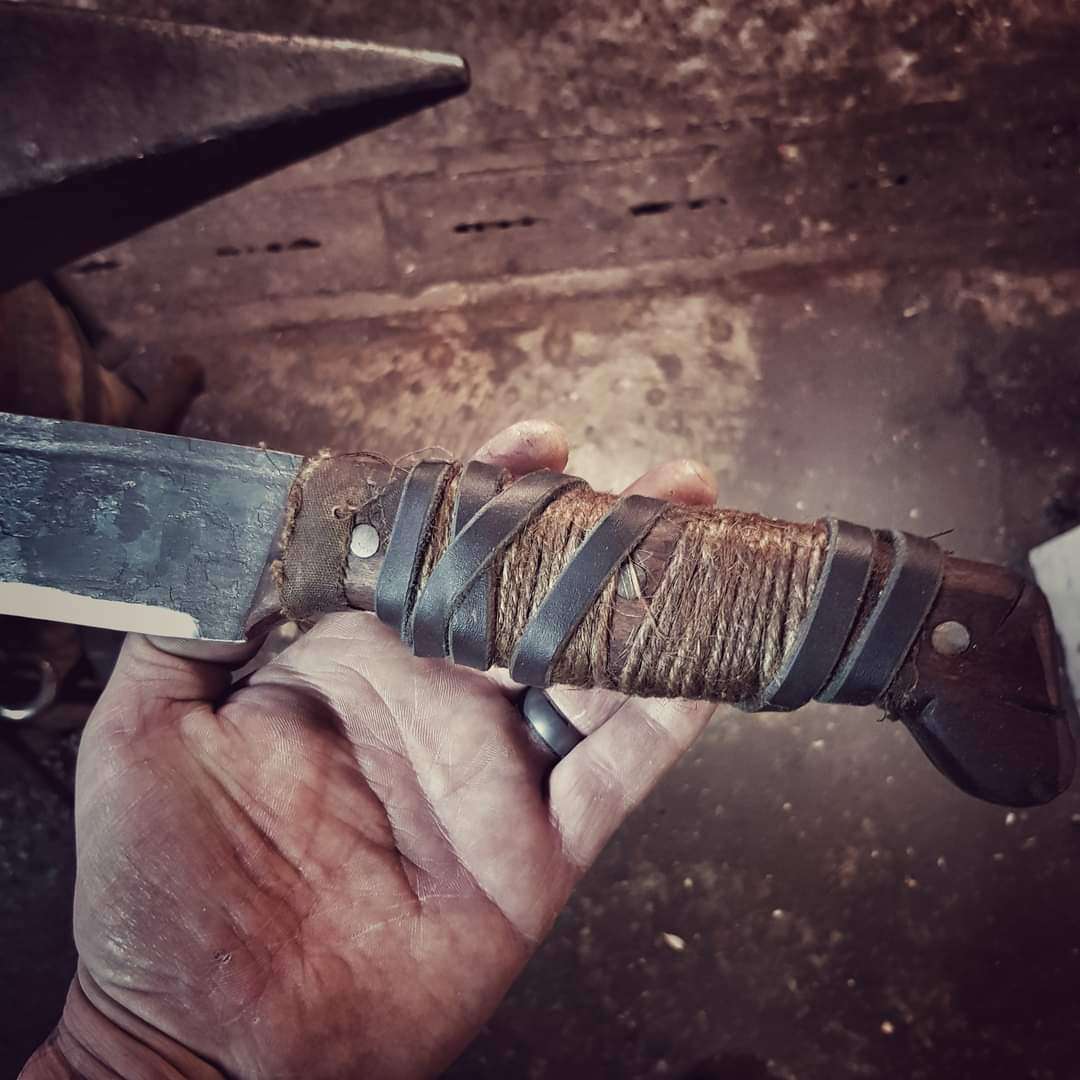 Handgeschmiedete Jason Machete - 2009 (Hand-forged Jason machete - 2009) 6