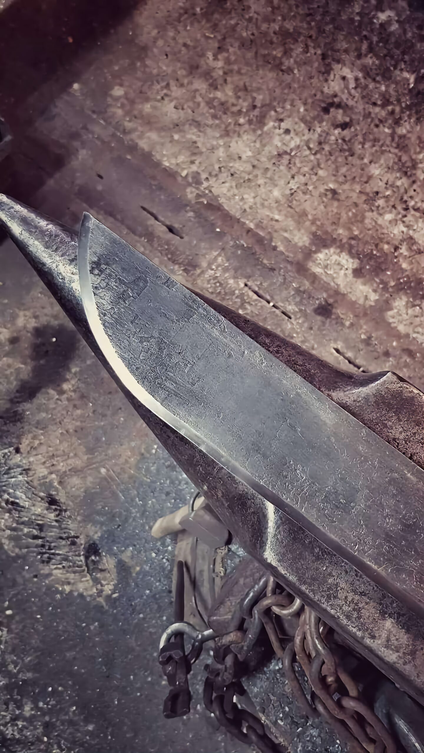 Handgeschmiedete Jason Machete - 2009 (Hand-forged Jason machete - 2009) 2