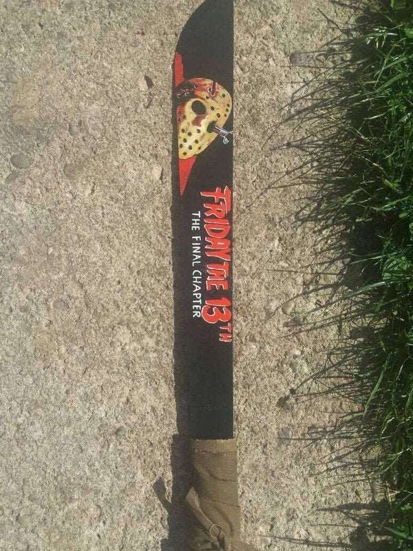 Handbemalte Jason Machete (Hand-painted Jason machete) 4