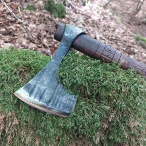 Handgeschmiedete Baltic/Viking/Fantasy/Conan Replik aus Karbonstahl