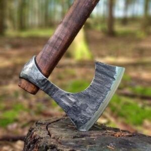 Fantasy-Sammlerstück „Baltische Wikinger“ - handgefertigt aus Karbonstahl